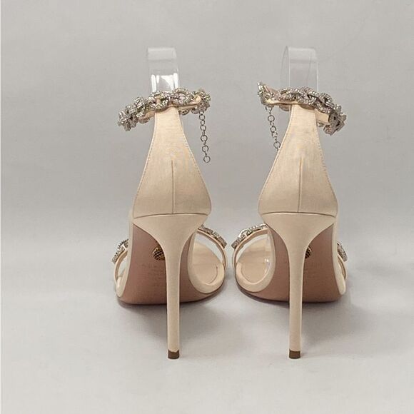 Aquazzura Love Link 105mm Embellished Sandals size 39.5 - Picture 9 of 16